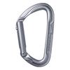 Edelrid Climbing Mountaineering Carabiner Pure Straight III Gray ER73775 (GRY)