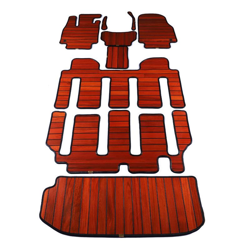 Full-Coverage Floor Mats for Mazda 8 (2011-2016) - Solid Wood Interior Upgrade