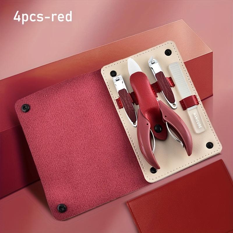 Набор из 4/13 кусачек для ногтей из нержавеющей стали, кусачки для ногтей Hawksbill, пилочка для ногтей, полный набор инструментов для педикюра, инструменты для вросших ногтей