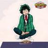 Anime My Hero Academia Acrylic Decorative Crafts Toy Midoriya Izuku Bakugo Katsuki Todoroki Shoto Collectible Figures Desktop Home Decoration