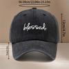 Face-showing Little Hip-hop Hat for Men and Women Same Style Curved Brim Hat for Vacation Travel Dining