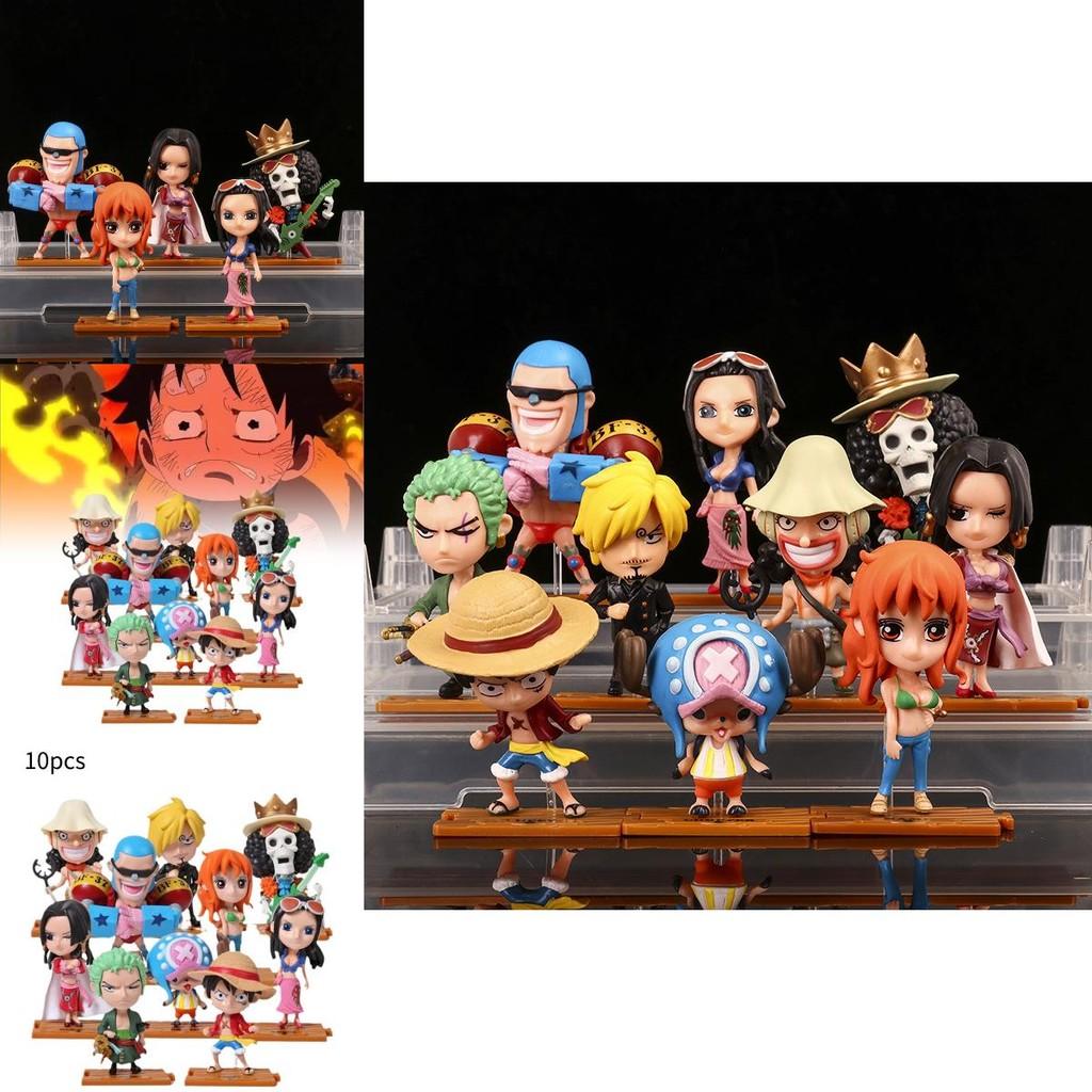 Premium Quality Action Figures Set With Luffy Zoro Chopper And Boa Hancock Toys