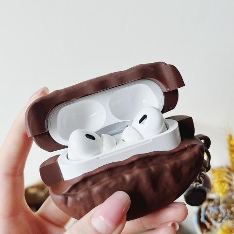 Креативный трехмерный чехол для AirPods Pro 1 яблочных Bluetooth-наушников, чехол-крышка для 1-го поколения, мультяшный защитный чехол для модного
