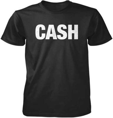 Джонни Кэш Потертая футболка CASH Унисекс футболка