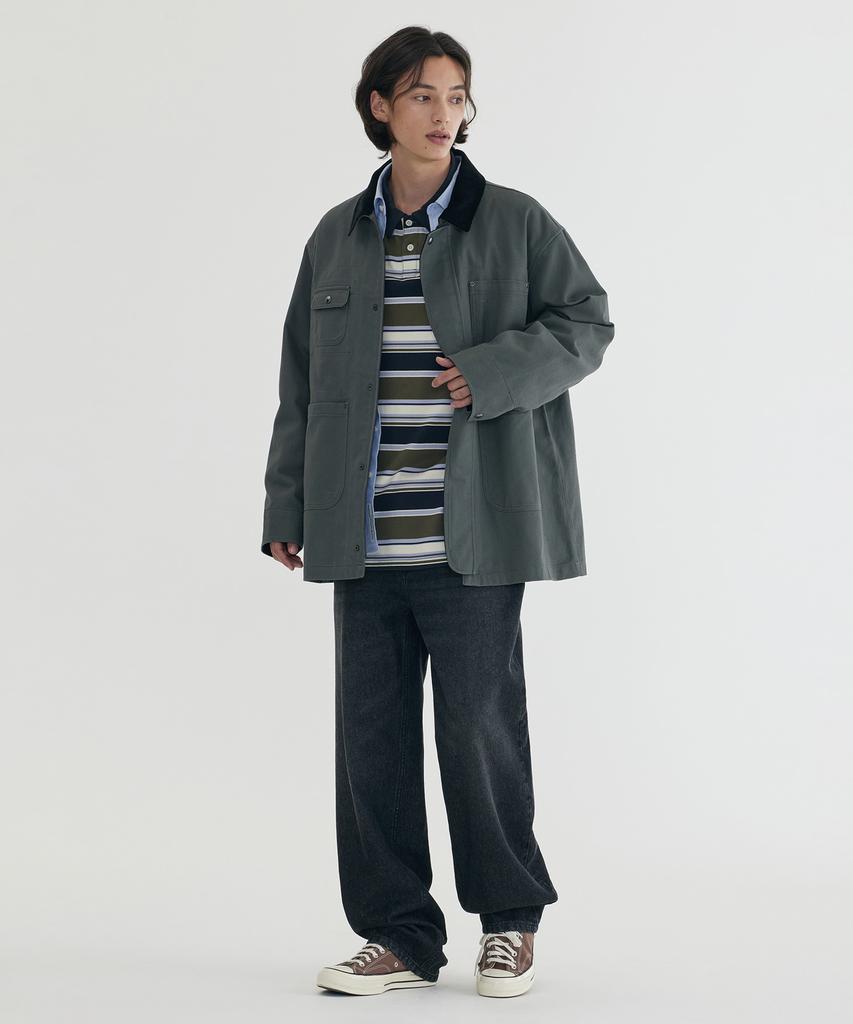 Covernat 4Pkt Work Jacket Dark Gray