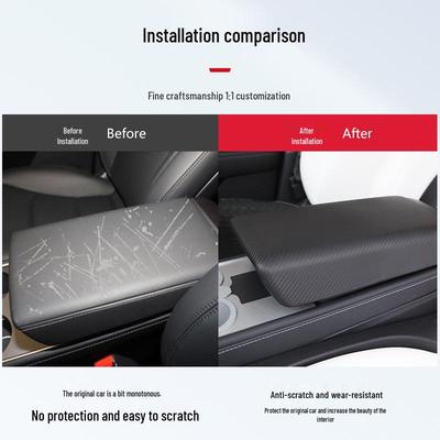 Tesla Model Y3 Рестайлинг Защитный чехол на подлокотник из ТПЭ