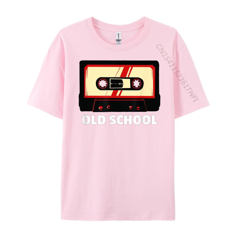 Old School Cassette Music Tape Unisex T Shirts High Quality T Shirt Graphic Cotton Short Sleeve Mother's Day