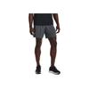 Under Armour Solid Color Elastic Waist 7-Inch Shorts Men Bottoms Grey 1377484-012