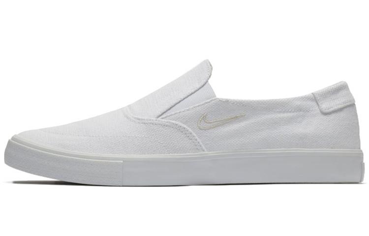 Nike Portmore 2 Solarsoft Слипоны из парусины Sb 'Белый' AH3364-100