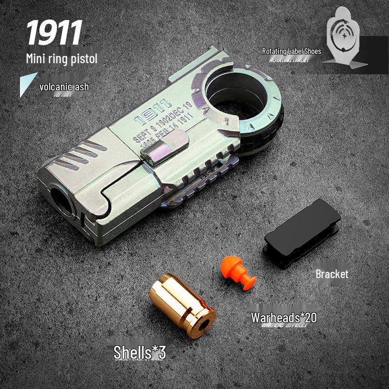 Игрушечный пистолет EDC с мини-металлическим эжектором для снятия стресса