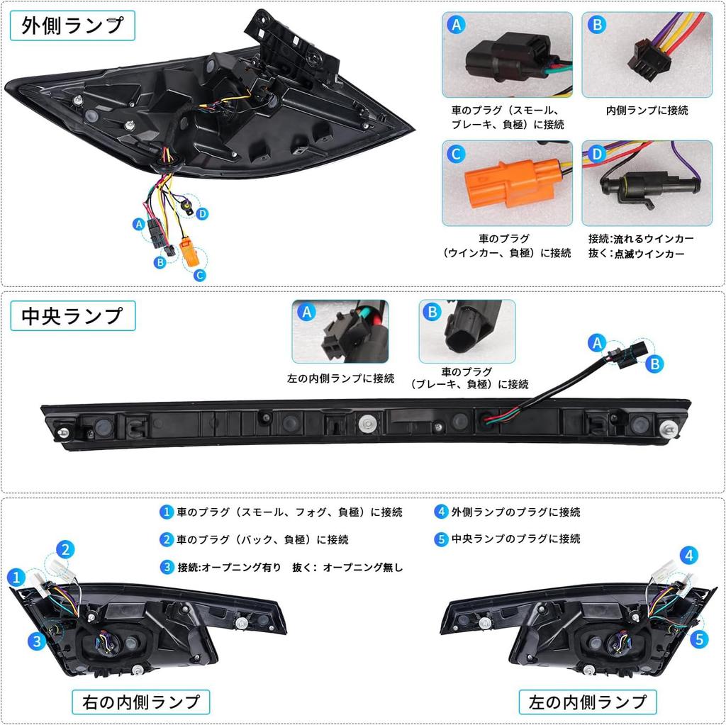 Архаичный Гражданский Задний Фонарь FL1 FL4 FL5 Задний Фонарь с Одной Буквой Пользовательские Детали Полностью Светодиодный 5 Штук Оригинальная Замена Анимация При Открытии и Бегущие Указатели Поворота