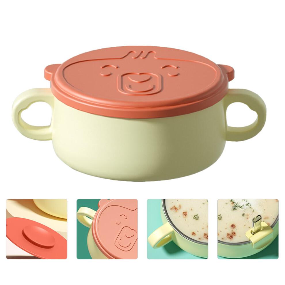 Infant Food Grinding Bowl Orange Color 1pack 4.7in Length