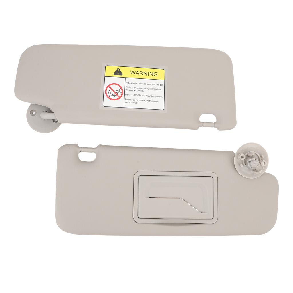 2 шт. Внутренний солнцезащитный козырек P95327509 Внутренний солнцезащитный козырек на лобовое стекло с зеркалом для Sonic Aveo 2011–2016