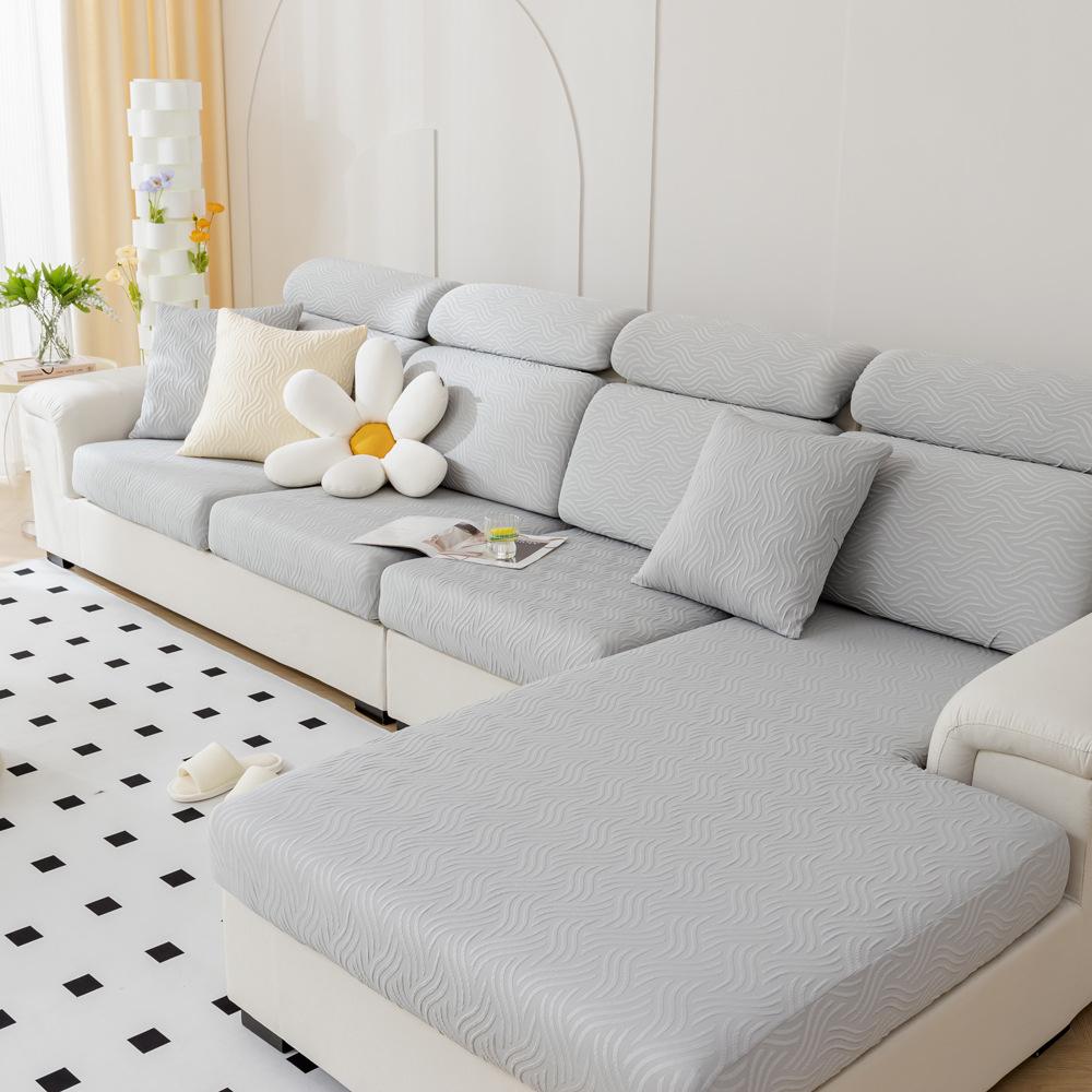 Waterproof Fresh Cool Feeling Ice Silk Sofa Cover Summer Universal Universal Stretch Full Wrap Sofaasa Non-slip Cushion