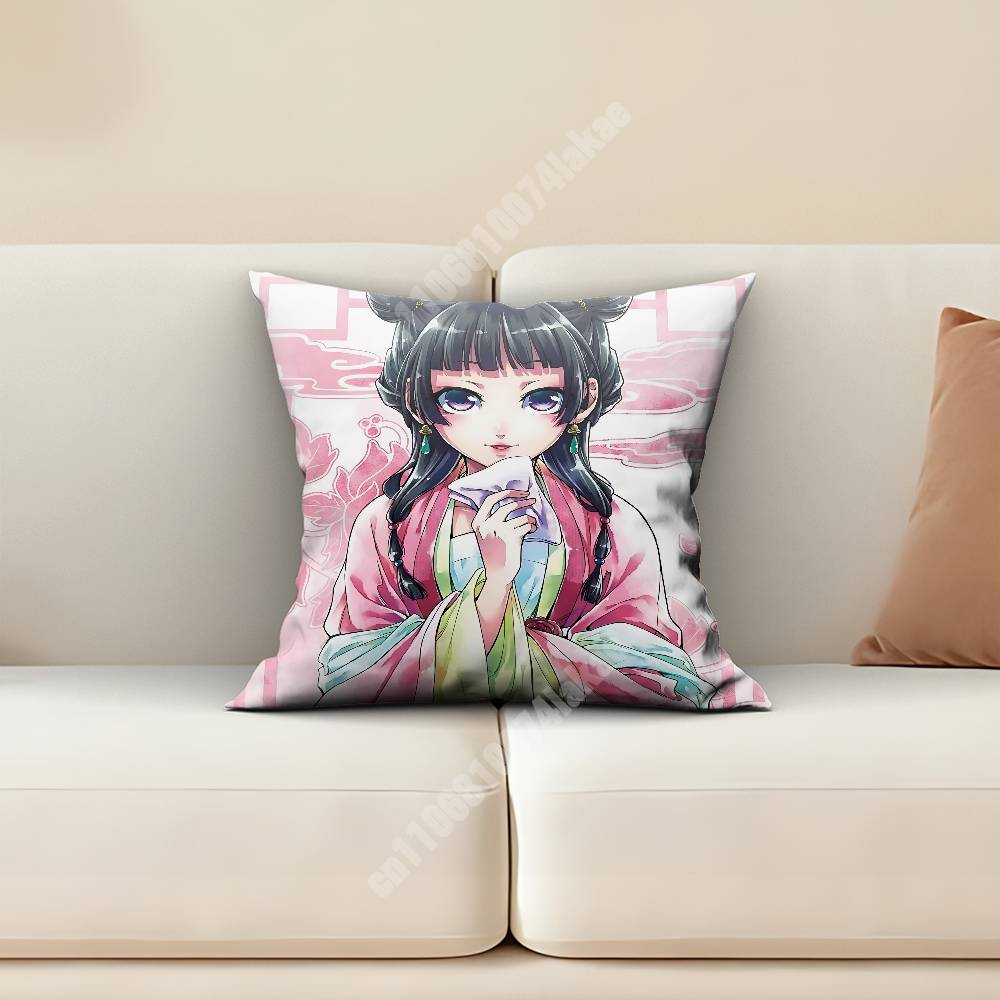 Maomao The AApothecary DDiaries Pillow Cover Cushion Case Sofa Couch Modern Apartment Decor Family Furnishing