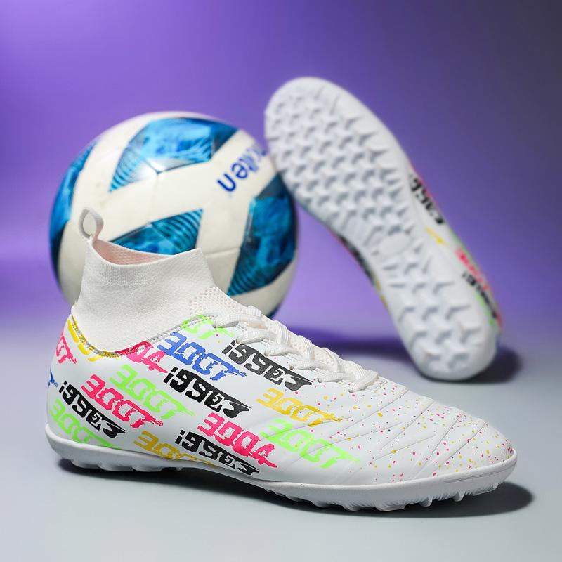 Мужские футбольные бутсы Сверхлегкие футбольные бутсы большого размера. Кроссовки для мальчиков. Нескользящие футбольные бутсы AG/TF. Ботильоны унисекс.