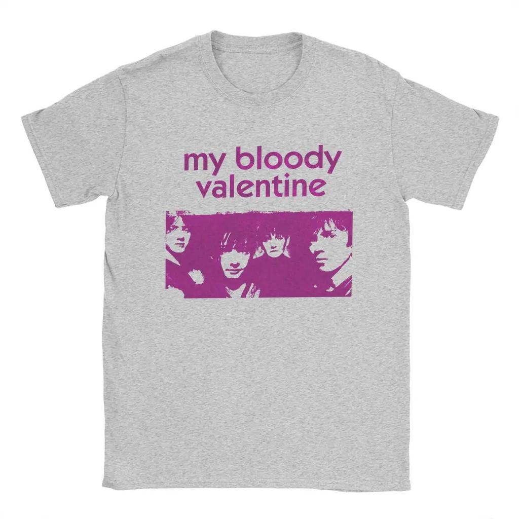 Футболки My Bloody Valentine для мужчин, сумасшедшие хлопковые футболки с круглым вырезом и коротким рукавом, новое поступление одежды