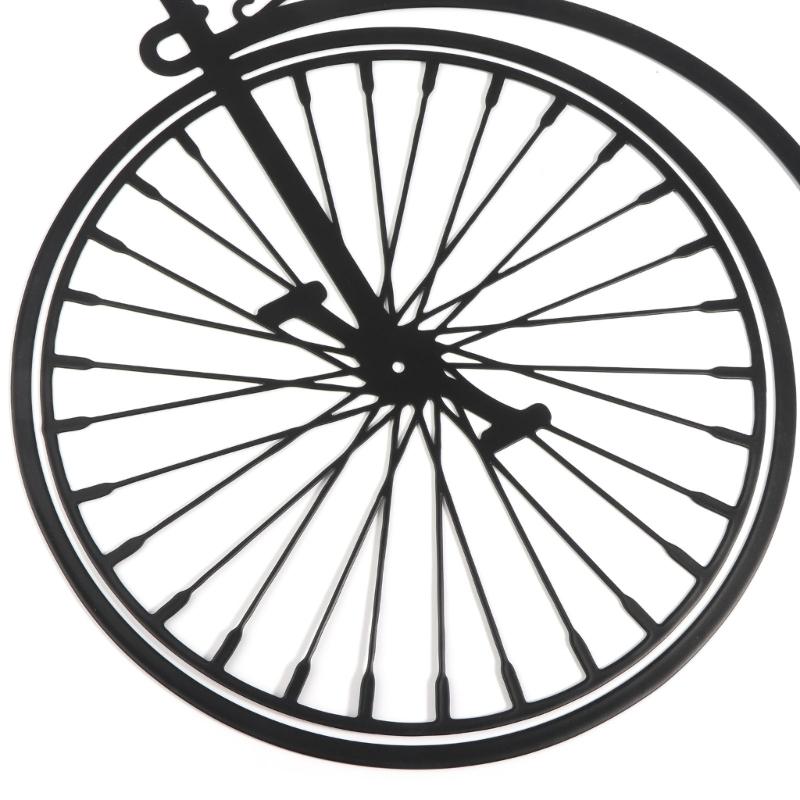 Металлическое настенное искусство для велосипеда, Арт-объект с изображением велосипеда, Подвесной декор, Домашние украшения для гостиной, кабинета, спальни, столовой, офиса