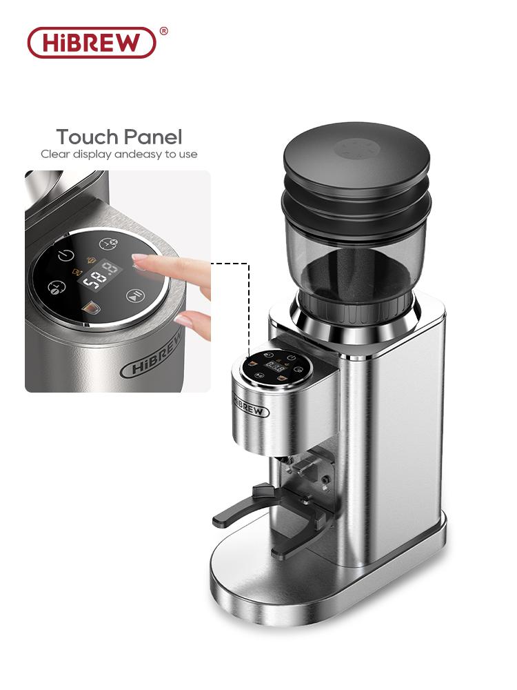 HiBREW G7 Conical Burr Coffee Grinder Electric Espresso Bean Mill