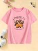 Kids Lemon Design Funny T Shirts Kids Children's T-shirt Boys Girls Summer Spring Casual Top Tee Shirt