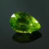 7.5 Ct Natural Green Apple Peridot Pear Cut Top Quality   Loose Gemstone