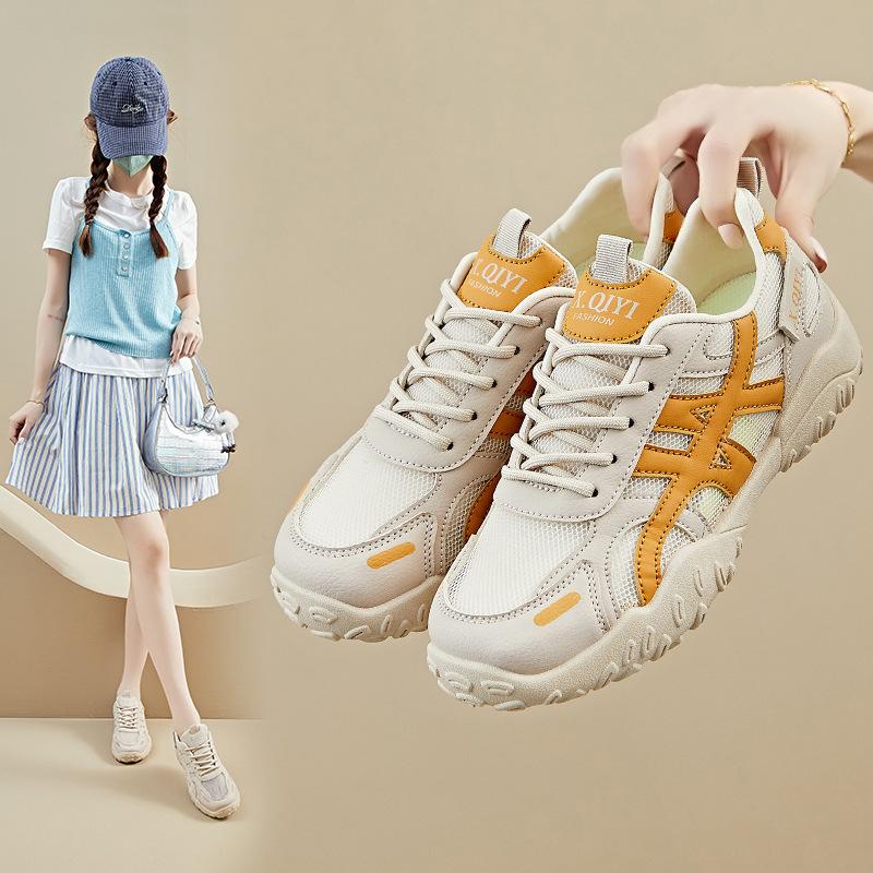 New Korean Version of Dad Shoes for Women In Summer Students' Mesh Breathable Casual Height