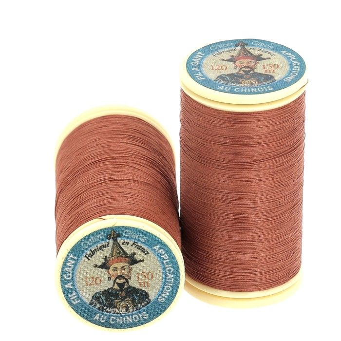 Lot de 6 bobines de fils glacés à gant spécial patchwork - Att 442