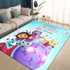 Новый стиль 2025 года Кукольный домик Китти Мультяшная девочка Подарок Ковер Коврик для гостиной Спальни Дома Украшение дивана, Детский нескользящий коврик для пола