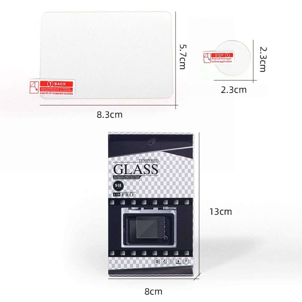 Защитное стекло для экрана камеры с защитой от царапин и отпечатков пальцев для Instax WIDE EVO