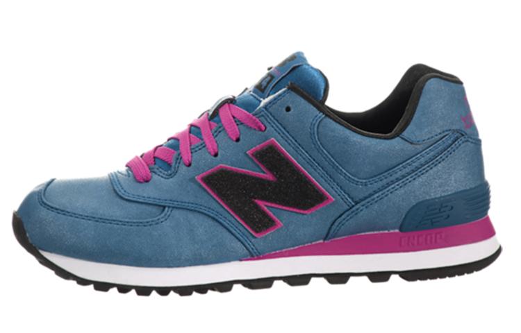 New Balance Кроссовки серии 574 'Синяя Роза Красная' Женские WL574MBR