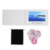 Video Greeting Card with LCD Screen 720P HD Video and Picture DIY Electronic Video Brochure with