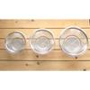 [.co.jp Exclusive] Nagao Bowl Heat-Resistant Cook Bowl, 21cm, 1900ml, and Colander Set, Made in Japan
