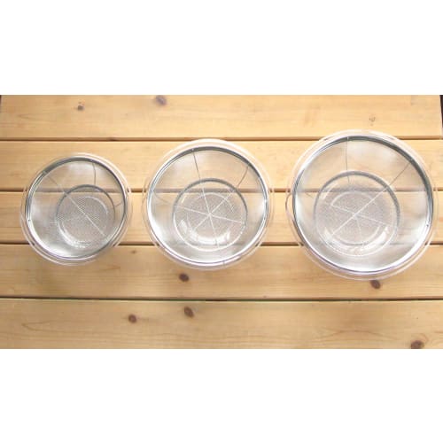 [.co.jp Exclusive] Nagao Bowl Heat-Resistant Cook Bowl, 21cm, 1900ml, and Colander Set, Made in Japan