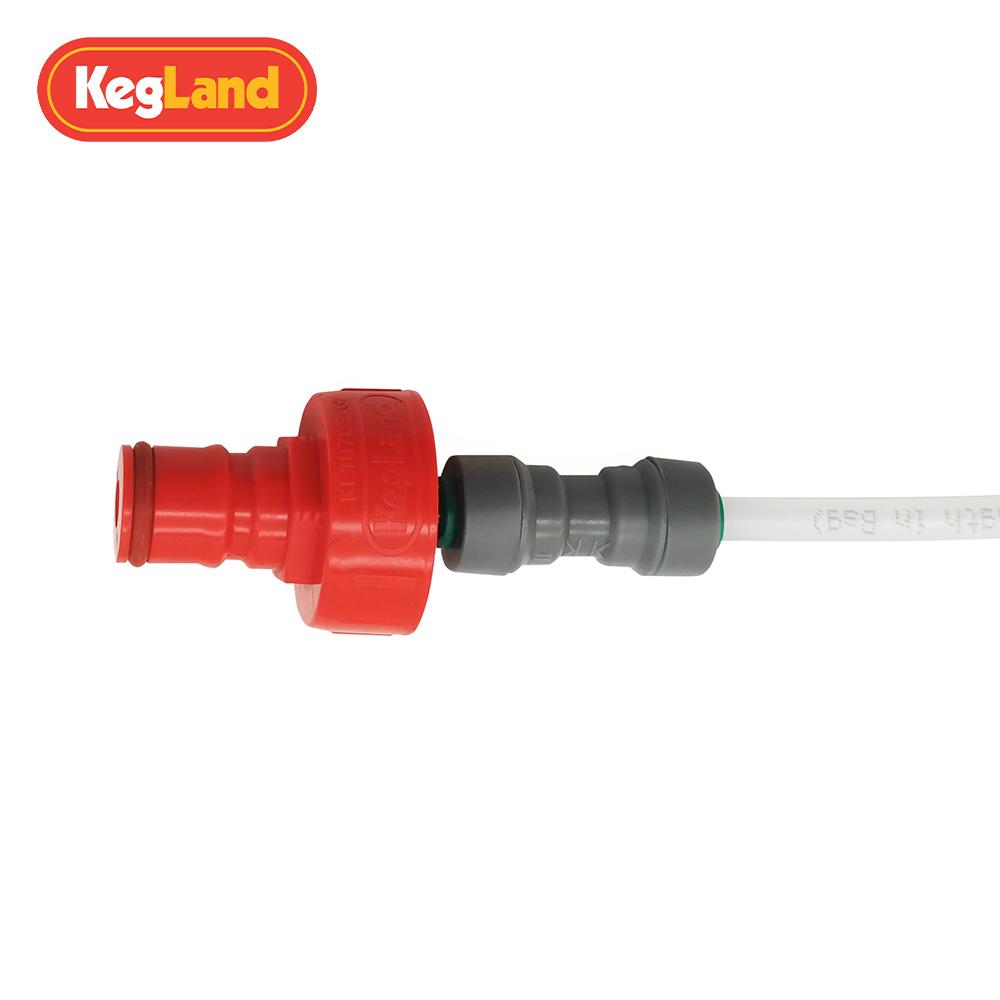kegland Барное оборудование Duotight 6,35/8/9,5 мм Вставной соединитель Пластиковый коннектор Пивные аксессуары Домашнее пивоварение
