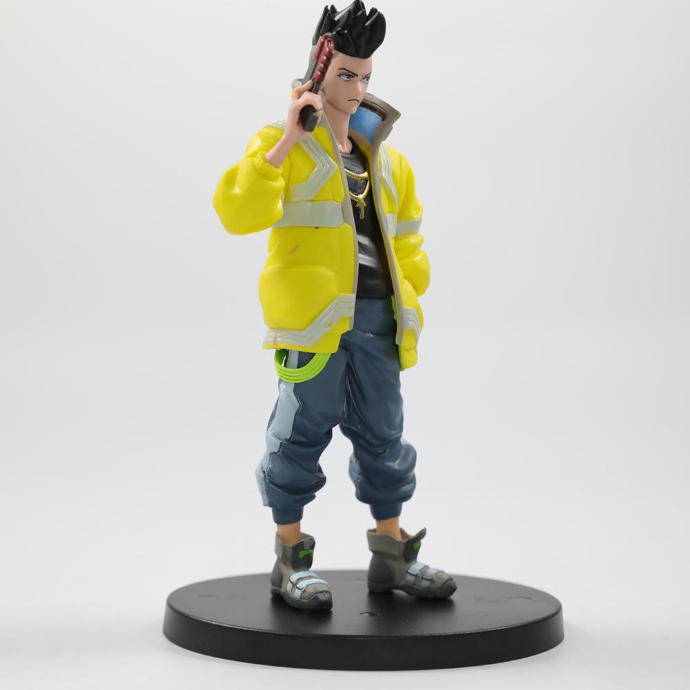 Аниме Игра Cyberpunk Edgerunners Дэвид Мартинес Стоящая Аниме Модель Игрушка Подарочная Коллекция Фигурка Кукла Aciton