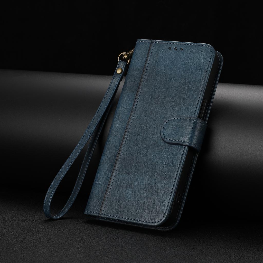 Wallet Flip Leather Case For Fujitsu Arrows We 3 2 Plus Card Holder With Wrist Strap Cover