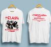 Концерт The Clash On Broadway 1981 Белая Все размеры МЯГКИЙ СТИЛЬ РУБАШКА S08