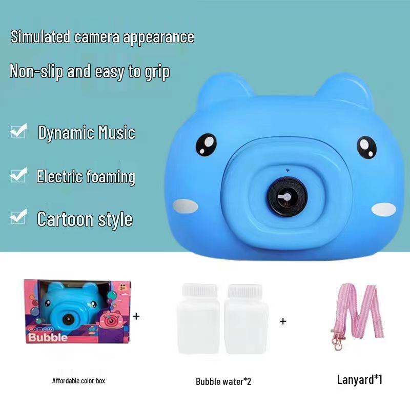 Unicorn Electric Bubble Maker: Kids' Automatic Light-Up Bubble Gun Gift