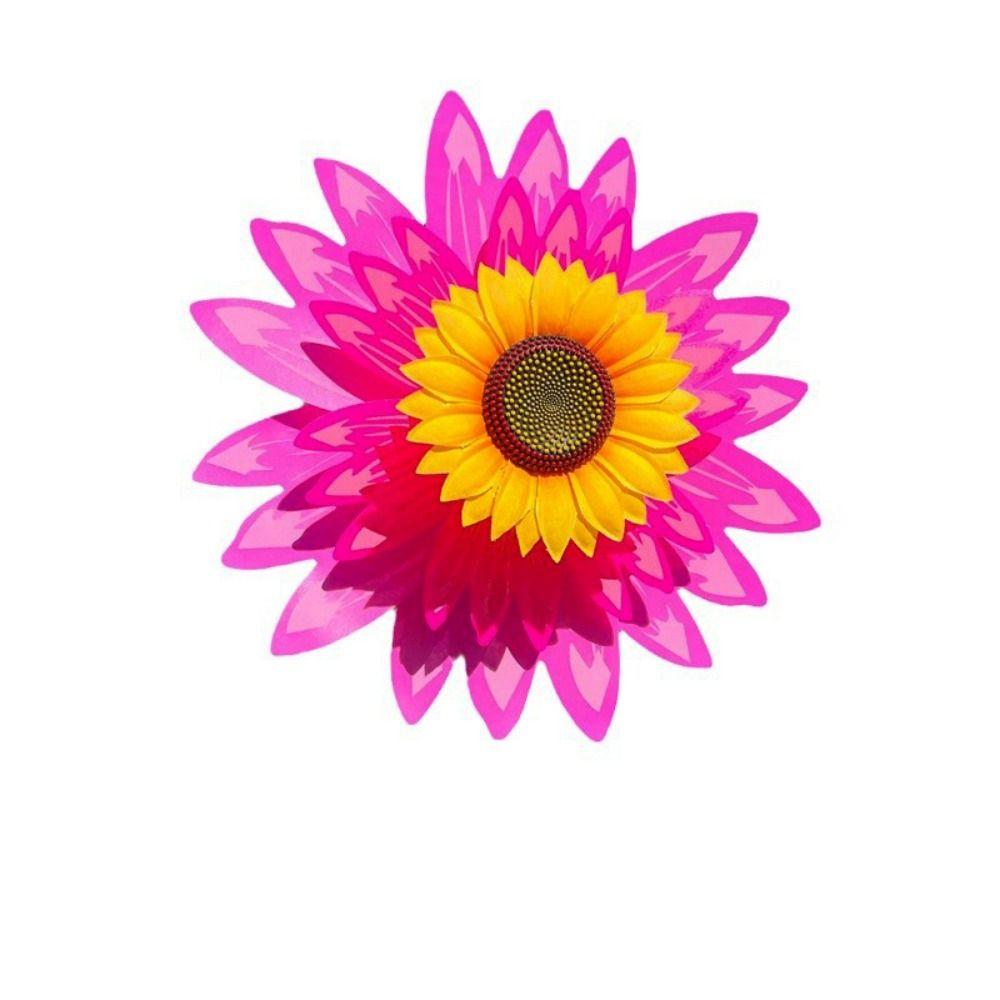 Multistyles Sunflower Windmill Garden Yard Wind Spinner Outdoor Party Picnic Decor