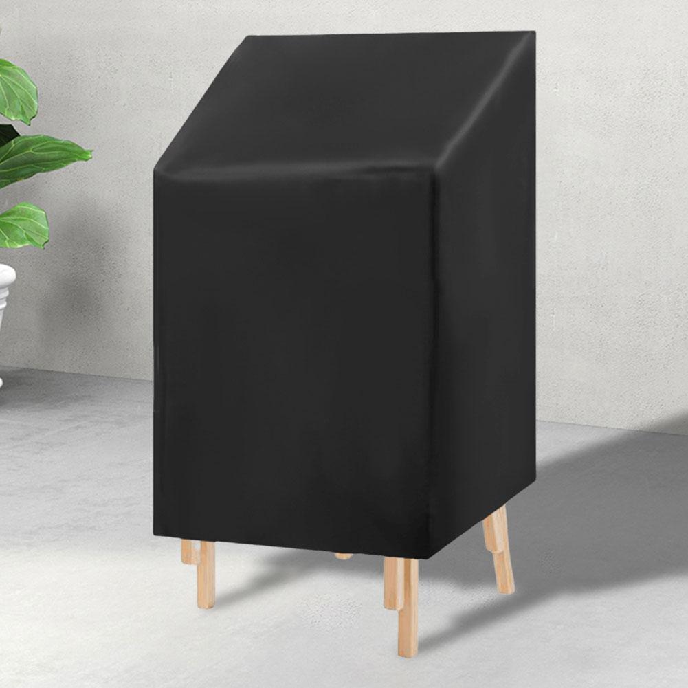 Чехол от пыли для штабелируемых стульев Защитник уличной мебели Универсальный чехол для штабелируемых уличных стульев Ветрозащитный для уличного дивана, кресла