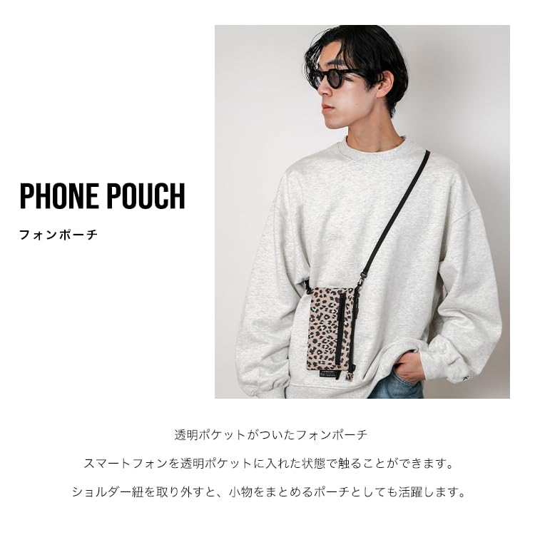 Чехол для телефона ЧЕХОЛ ДЛЯ ТЕЛЕФОНА Водонепроницаемый Водоотталкивающий Чехол для смартфона Сумка через плечо Чехол ПВХ Карман Уличный Стильный Унисекс Мужской Женский Унисекс Черный [Kiu]