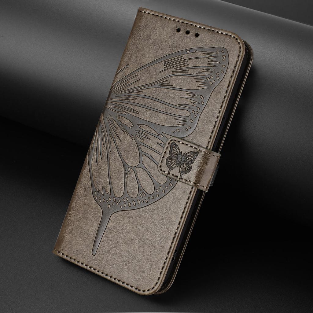 Butterfly Flowers PU Leather Case Kickstand Card Holder Slots TPU Shockproof Flip Cover For Vivo, Vivo Y70s Y15a V20 SE Y51 V21e Y21 Y20 Y35 Y55S...