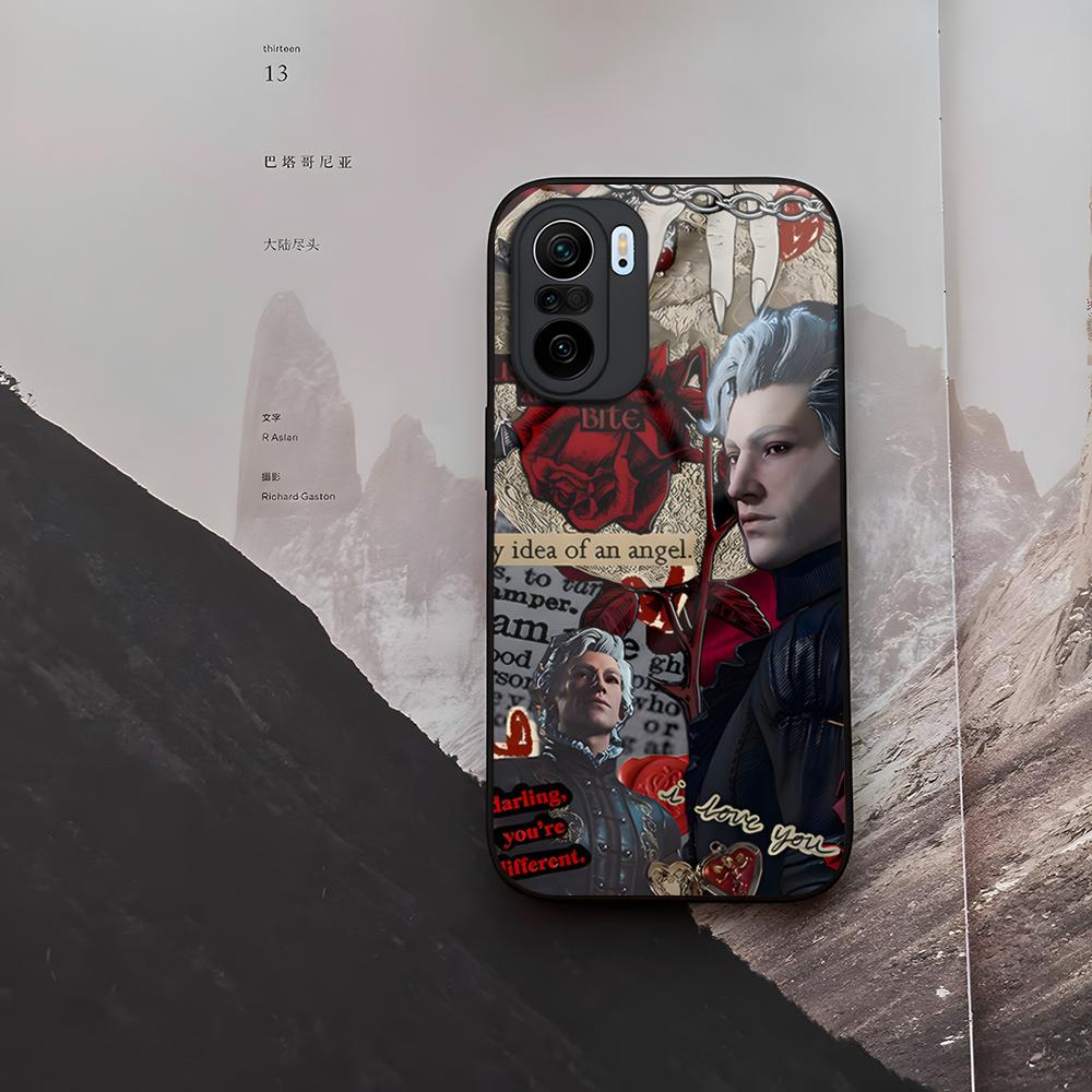 Astarion B-Baldur's Gate 3 Чехол для телефона Закаленное стекло Для Xiaomi 15 14 12 Lite Pro 13 11t Lite POCO M6 M5 X6 X5 X3 F5 F6 Pro