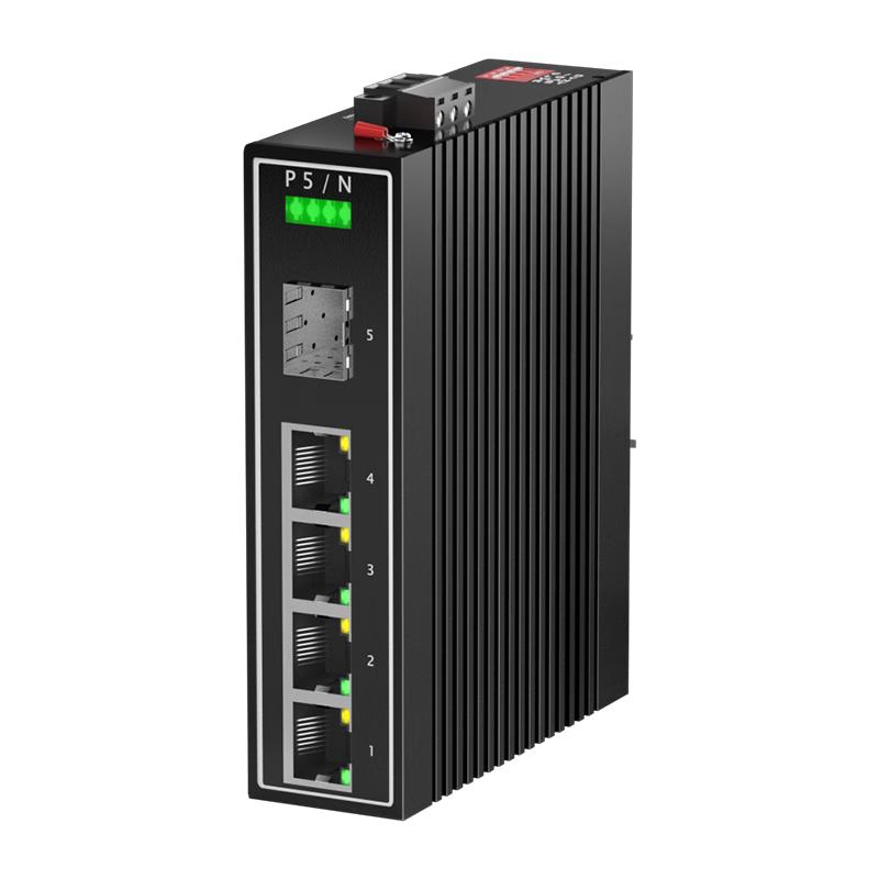 keepLINK KP-9000 Industrial Gigabit Ethernet Switch / Fiber Transceiver