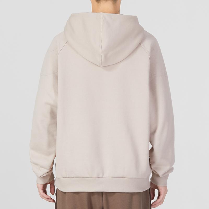 Adidas Caps Hd Solid Color Logo Спортивная повседневная толстовка с капюшоном Мужские топы Хизер-серый IA9341