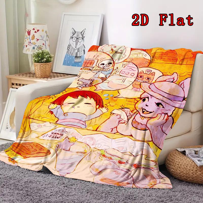 Dungeon Series 2D Flat Pattern Flannel Blanket High quality All Seasons Warmth and Comfort Perfect for Christmas Gifts.PMT0914286