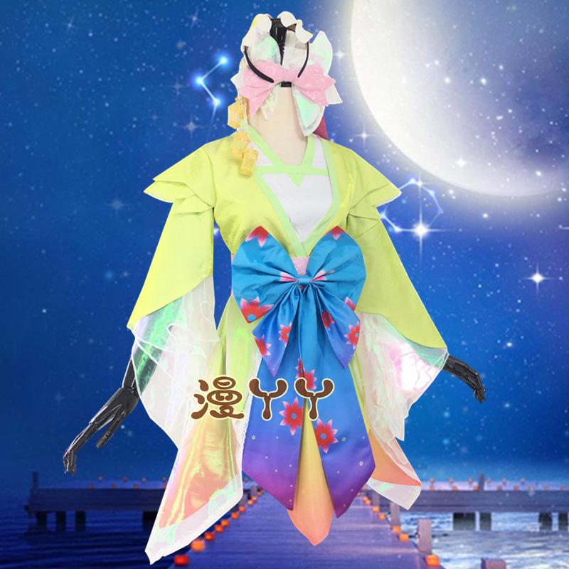 Anime Character Cosplay King of Glory Cos Costume Nacolu Evening Firefly Classic Game Set Cosplay Costumes Women