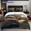 Joker Makeup Tutorial Transform Clown Threepiece Set 1 Duvet Cover 2 Pillowcase Without Core Bedding Set Christmas Birthday Gift