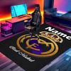 Custom Name Personalized Real Madrid Print Carpet, Versatile Home Decor Rug, for Playroom, Apartment, Balcony, Entryway, Hallway Gift