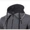 Куртка Double Pull Hooded Sweatshirt Casual Men's Jacket Cardigan
